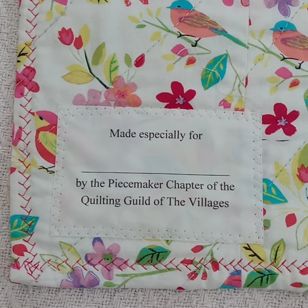The Piecemaker Chapter Of The Quilting Guild Of The Villages Patchwork Quilt